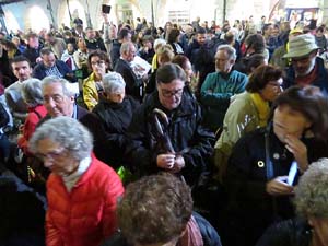 Concentraci&oacute; a la pla&ccedil;a del Vi per la independ&egrave;ncia i la llibertat dels presos pol&iacute;tics