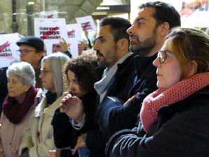 Concentraci&oacute; a la pla&ccedil;a del Vi per la independ&egrave;ncia i la llibertat dels presos pol&iacute;tics
