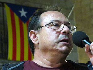 Concentraci&oacute; a la pla&ccedil;a del Vi per la independ&egrave;ncia i la llibertat dels presos pol&iacute;tics