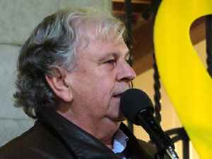 Concentraci&oacute; a la pla&ccedil;a del Vi per la independ&egrave;ncia i la llibertat dels presos pol&iacute;tics