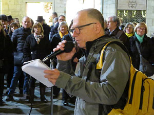 Concentraci&oacute; a la pla&ccedil;a del Vi per la independ&egrave;ncia i la llibertat dels presos pol&iacute;tics