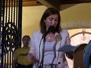 Concentraci&oacute; a la pla&ccedil;a del Vi per la independ&egrave;ncia i la llibertat dels presos pol&iacute;tics