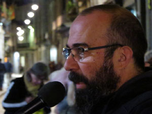 Concentraci&oacute; a la pla&ccedil;a del Vi per la independ&egrave;ncia i la llibertat dels presos pol&iacute;tics