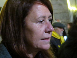Concentraci&oacute; de protesta contra les resolucions de la Junta Electoral Central que inhabiliten el President Quim Torra