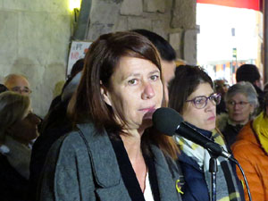 Concentraci&oacute; de protesta contra les resolucions de la Junta Electoral Central que inhabiliten el President Quim Torra