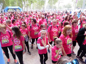 Cursa de la Dona 2019. Concentraci&oacute; i sortida del Parc de la Devesa, cursa pels carrers de Girona i arribada a la Copa