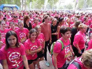 Cursa de la Dona 2019. Concentraci&oacute; i sortida del Parc de la Devesa, cursa pels carrers de Girona i arribada a la Copa