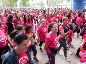 Cursa de la Dona 2019. Concentraci&oacute; i sortida del Parc de la Devesa, cursa pels carrers de Girona i arribada a la Copa