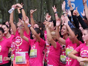 Cursa de la Dona 2019. Concentraci&oacute; i sortida del Parc de la Devesa, cursa pels carrers de Girona i arribada a la Copa