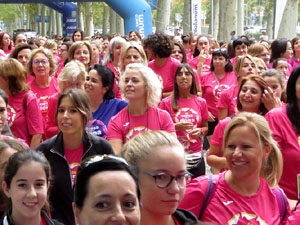 Cursa de la Dona 2019. Concentraci&oacute; i sortida del Parc de la Devesa, cursa pels carrers de Girona i arribada a la Copa