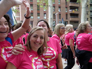 Cursa de la Dona 2019. Concentraci&oacute; i sortida del Parc de la Devesa, cursa pels carrers de Girona i arribada a la Copa