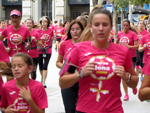 Cursa de la Dona 2019. Concentraci&oacute; i sortida del Parc de la Devesa, cursa pels carrers de Girona i arribada a la Copa
