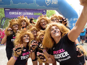 Cursa de la Dona 2019. Concentraci&oacute; i sortida del Parc de la Devesa, cursa pels carrers de Girona i arribada a la Copa
