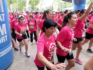 Cursa de la Dona 2019. Concentraci&oacute; i sortida del Parc de la Devesa, cursa pels carrers de Girona i arribada a la Copa
