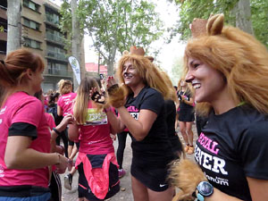 Cursa de la Dona 2019. Concentraci&oacute; i sortida del Parc de la Devesa, cursa pels carrers de Girona i arribada a la Copa