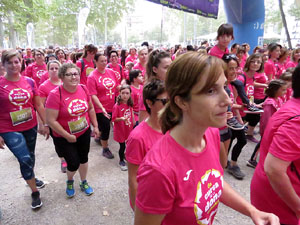 Cursa de la Dona 2019. Concentraci&oacute; i sortida del Parc de la Devesa, cursa pels carrers de Girona i arribada a la Copa