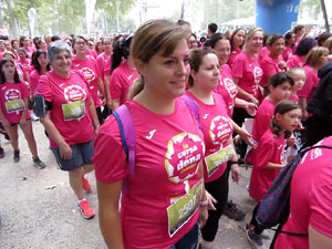 Cursa de la Dona 2019. Concentraci&oacute; i sortida del Parc de la Devesa, cursa pels carrers de Girona i arribada a la Copa
