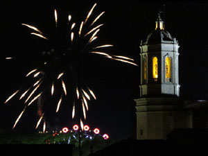 Fires 2019. El castell de focs de cloenda de Fires de Sant Narc&iacute;s