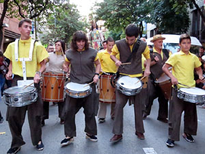 Fires 2019. Preg&oacute; de Fires. Les cercaviles de gegants i capgrossos fins la pla&ccedil;a del Vi