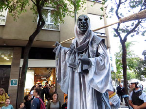 Fires 2019. Preg&oacute; de Fires. Les cercaviles de gegants i capgrossos fins la pla&ccedil;a del Vi