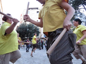 Fires 2019. Preg&oacute; de Fires. Les cercaviles de gegants i capgrossos fins la pla&ccedil;a del Vi