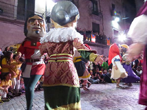 Fires 2019. Preg&oacute; de Fires. Balls de l'&Agrave;liga, els capgrossos i els gegants de la ciutat