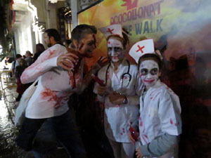 Fires 2019. 8a. Zombie Walk de Girona dins el festival Acocollona't