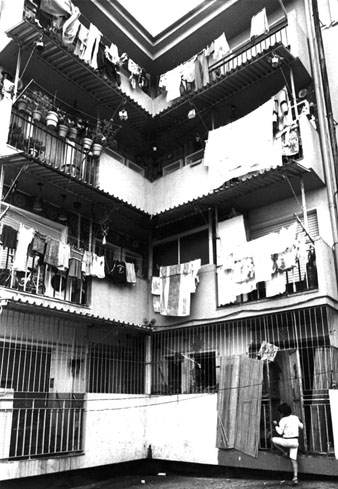 Barri de la Font de la P&oacute;lvora. 1986