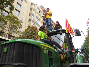 Manifestaci&oacute; per la sent&egrave;ncia del Proc&eacute;s el dia de vaga general