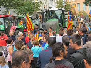 Manifestaci&oacute; per la sent&egrave;ncia del Proc&eacute;s el dia de vaga general