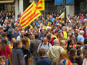 Manifestaci&oacute; per la sent&egrave;ncia del Proc&eacute;s el dia de vaga general