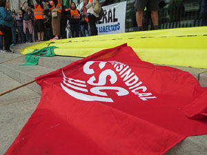 Manifestaci&oacute; per la sent&egrave;ncia del Proc&eacute;s el dia de vaga general