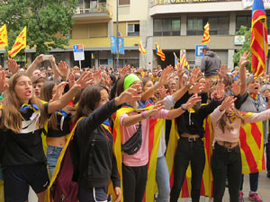 Manifestaci&oacute; per la sent&egrave;ncia del Proc&eacute;s el dia de vaga general