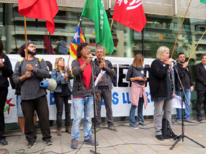 Manifestaci&oacute; per la sent&egrave;ncia del Proc&eacute;s el dia de vaga general