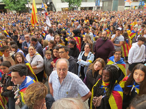 Manifestaci&oacute; per la sent&egrave;ncia del Proc&eacute;s el dia de vaga general
