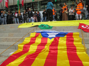 Manifestaci&oacute; per la sent&egrave;ncia del Proc&eacute;s el dia de vaga general