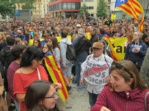 Manifestaci&oacute; per la sent&egrave;ncia del Proc&eacute;s el dia de vaga general