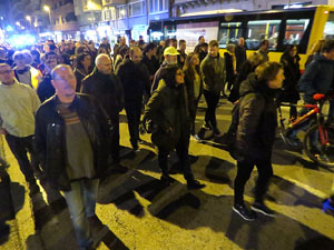 Manifestaci&oacute; i acci&oacute; del Tsunami democr&agrave;tic
