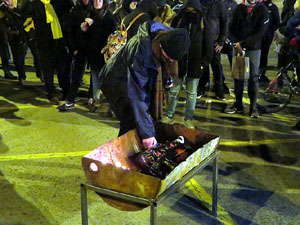 Manifestaci&oacute; i acci&oacute; del Tsunami democr&agrave;tic