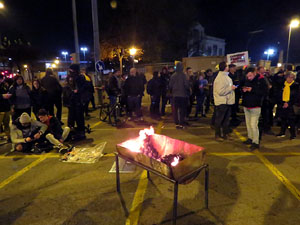 Manifestaci&oacute; i acci&oacute; del Tsunami democr&agrave;tic
