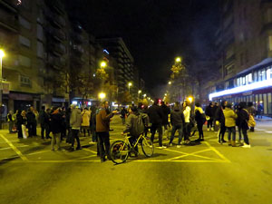 Manifestaci&oacute; i acci&oacute; del Tsunami democr&agrave;tic