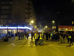 Manifestaci&oacute; i acci&oacute; del Tsunami democr&agrave;tic