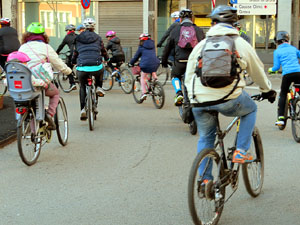 Nadal 2019 a Girona. 23a. Pedalada de Reis, organitzada per Mou-te en bici