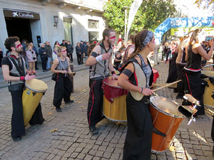 Nadal 2019. La percussi&oacute; de Bloc Quilombo per la Marat&oacute; de TV3