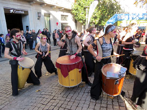 Nadal 2019. La percussi&oacute; de Bloc Quilombo per la Marat&oacute; de TV3