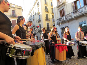Nadal 2019. La percussi&oacute; de Bloc Quilombo per la Marat&oacute; de TV3