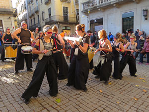 Nadal 2019. La percussi&oacute; de Bloc Quilombo per la Marat&oacute; de TV3