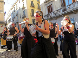 Nadal 2019. La percussi&oacute; de Bloc Quilombo per la Marat&oacute; de TV3