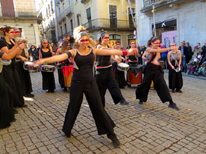 Nadal 2019. La percussi&oacute; de Bloc Quilombo per la Marat&oacute; de TV3
