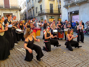 Nadal 2019. La percussi&oacute; de Bloc Quilombo per la Marat&oacute; de TV3